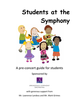 Students at the Symphony