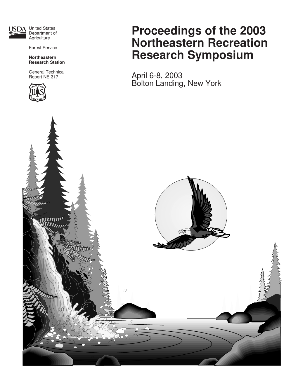 Proceedings, 2003 Northeastern Recreation Research Symposium