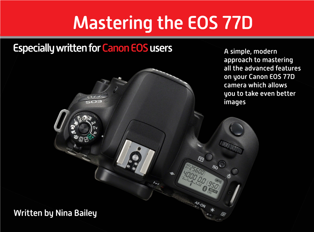 Mastering the EOS 77D
