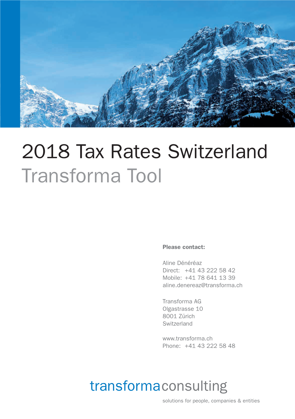 Folder Tax Rate 2018.Indd