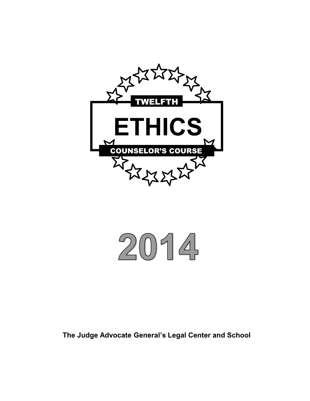 12Th Ethics Counselor's Course Deskbook