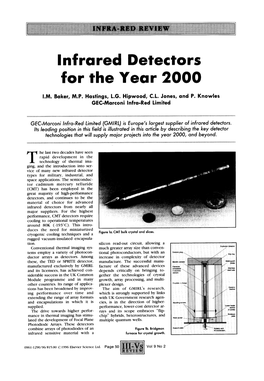 Infrared Detectors for the Year 2000
