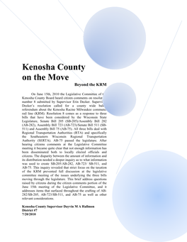 Kenosha County on the Movex