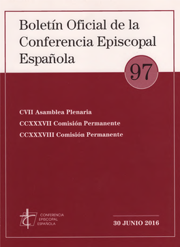 Boletín Oficial De La Conferencia Episcopal Española 97
