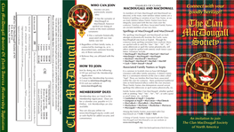 Clan Macdougall Society of North America