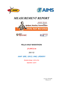 Measurement Report