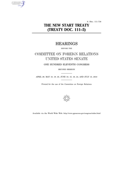 Treaty Doc. 111–5)