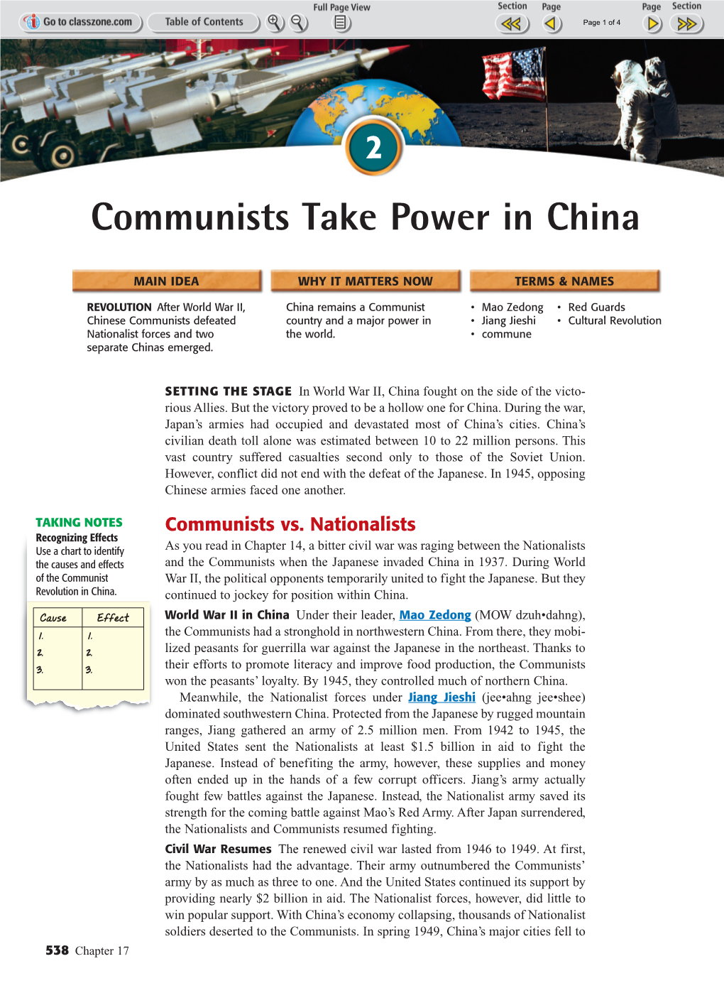 Communists Take Power in China