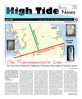 High Tide News August 2014 Local News for the People, by the People Vol