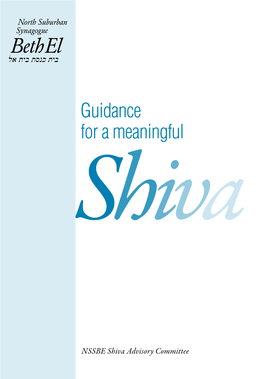 Guidance for a Meaningful Shiva