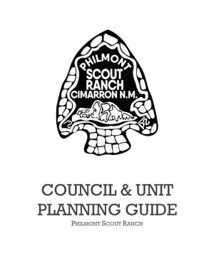 Council & Unit Planning Guide