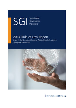 2014 Rule of Law Report | SGI Sustainable Governance Indicators
