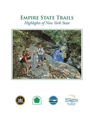 Empire State Trails Highlights of New York State