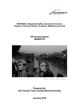 UK Survey Report MORPETH Prepared By