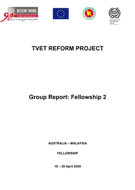 TVET REFORM PROJECT Group Report