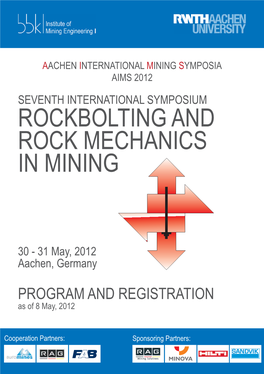 Rockbolting and Rock Mechanics in Mining