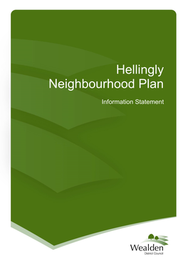 Hellingly Neighbourhood Plan Will Be Held on Thursday 6Th May 2021
