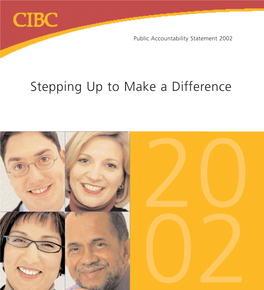 Stepping up to Make a Difference 20