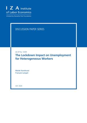 The Lockdown Impact on Unemployment for Heterogeneous Workers
