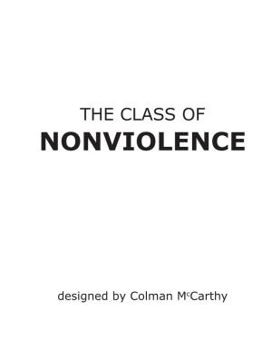 Class of Nonviolence Colman Mccarthy