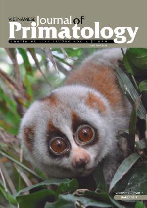 MARCH 2017 I Vietnamese Journal of Primatology
