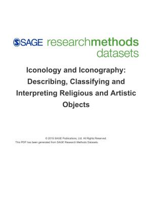Iconology and Iconography: Describing, Classifying and Interpreting Religious and Artistic Objects