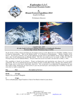Everest 2014