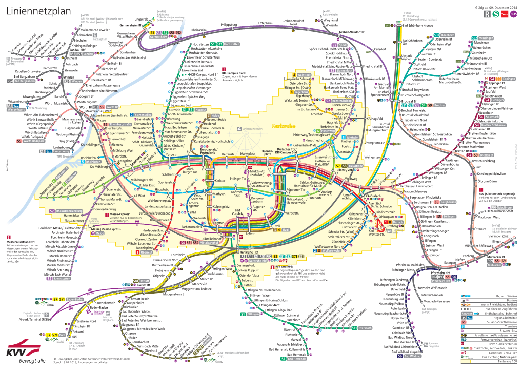 Liniennetzplan