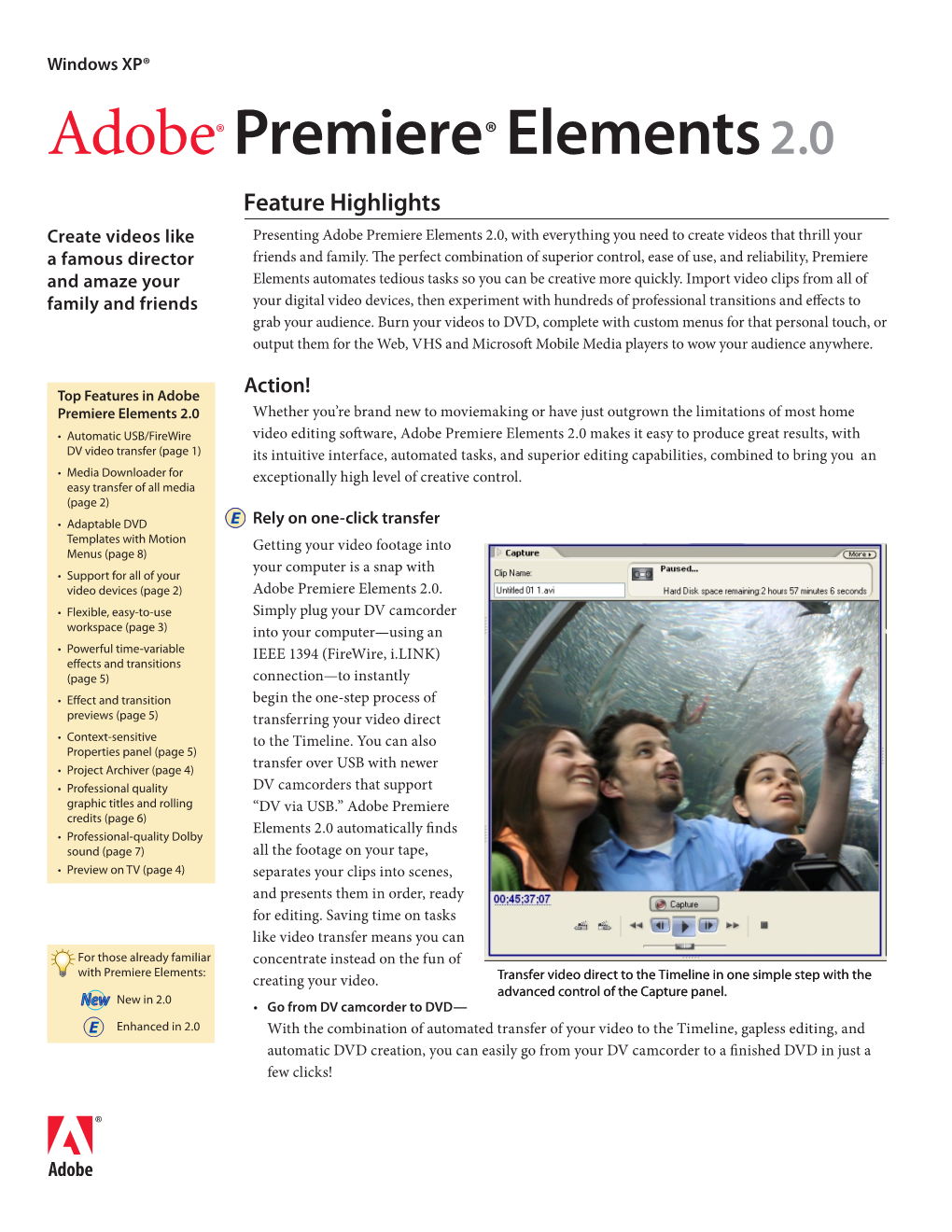 Adobe® Premiere® Elements