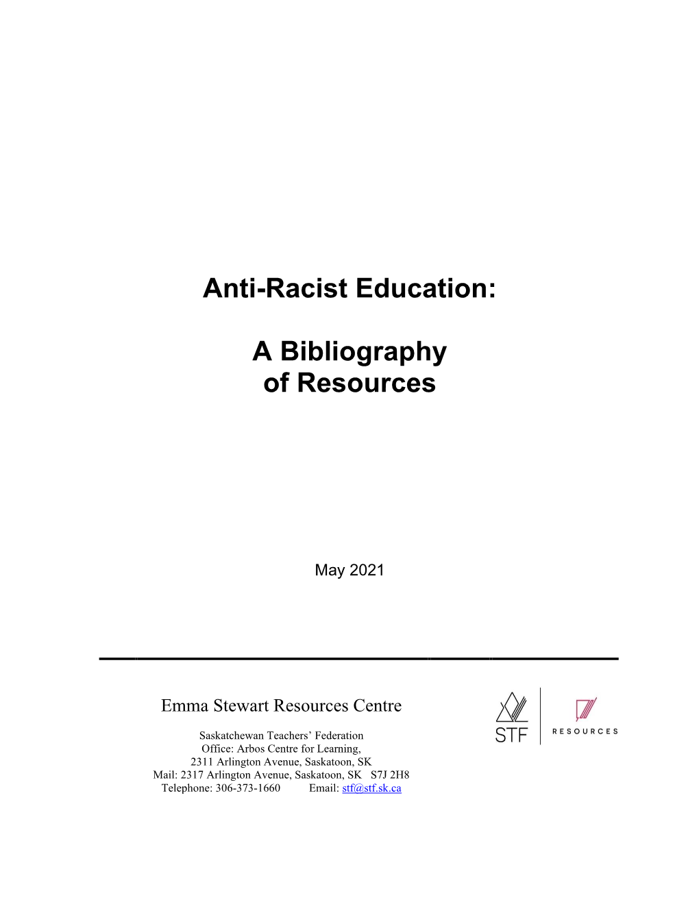 Anti-Racist Education