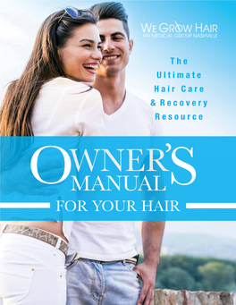 MANUALS for YOUR HAIR Keep Hair Clean