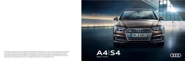 Audi A4S4 Brochure (Summarized)