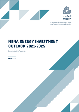 Mena Energy Investment Outlook 2021-2025