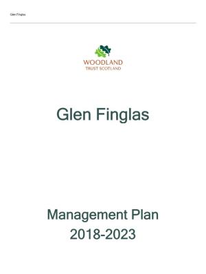 Glen Finglas Management Plan 2018-2023