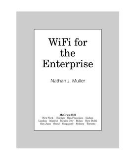Wifi for the Enterprise