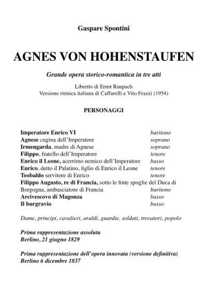 Agnes Hohenstaufen Lib It.Indd