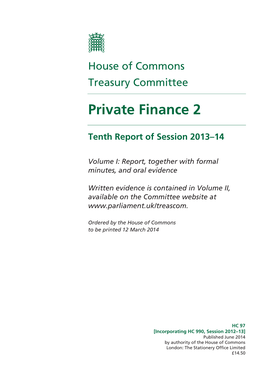 Private Finance 2