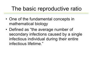 The Basic Reproductive Ratio