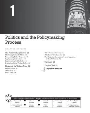 Politics and the Policymaking Process