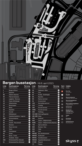 Bergen Busstasjon – Frå 8