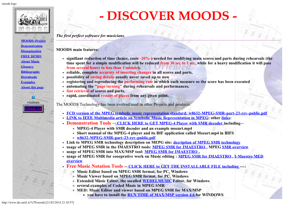 Discover Moods