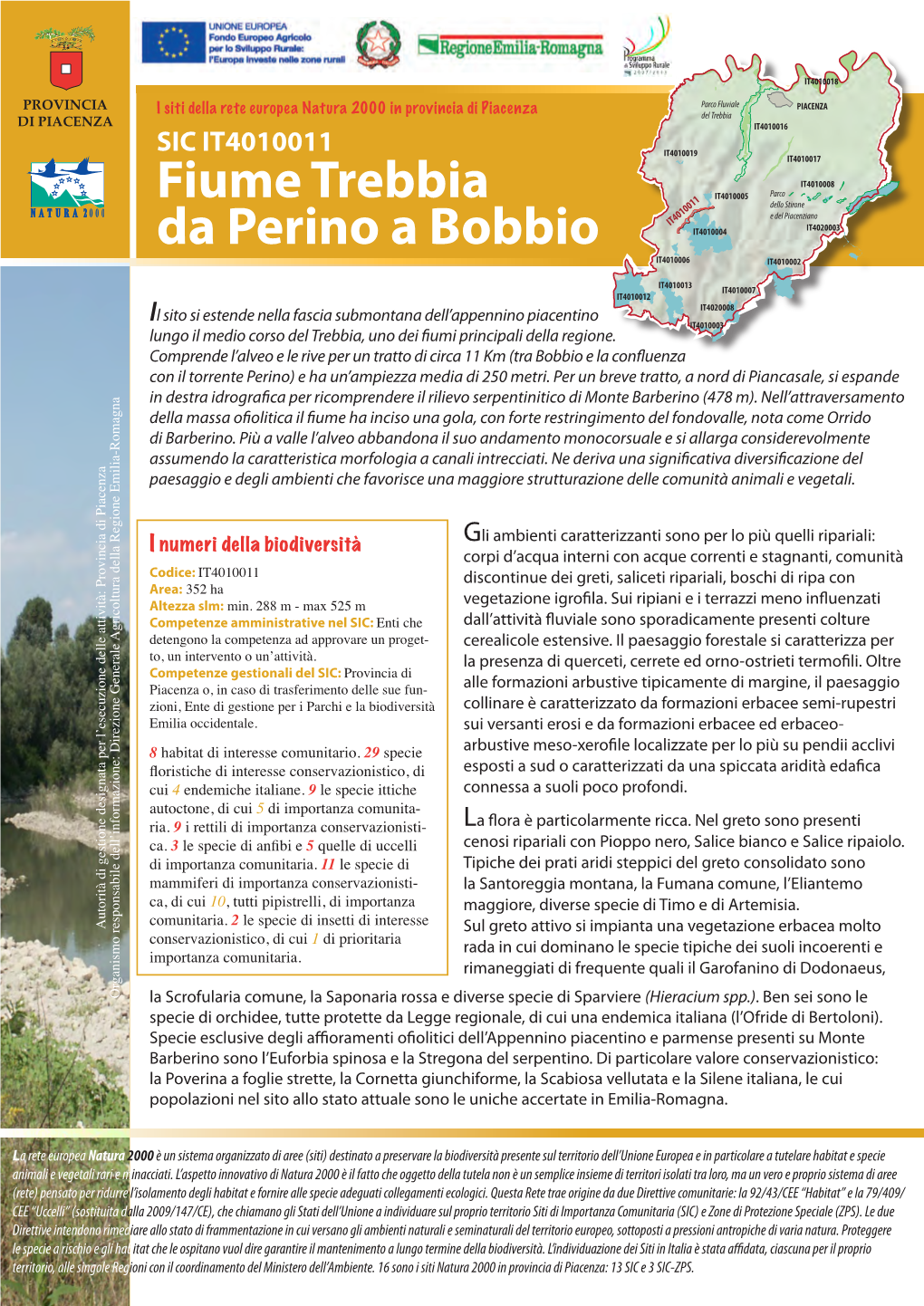 Fiume Trebbia Da Perino a Bobbio