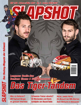 Das Hockey-Magazin Der Schweiz Langnaus Goalie-Duo Damiano