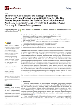 The Perfect Condition for the Rising of Superbugs: Person-To-Person Contact and Antibiotic Use Are the Key Factors Responsible F