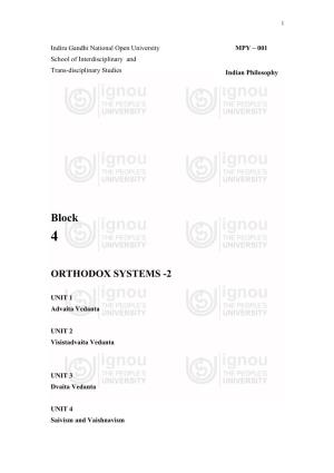 Orthodox Systems -2
