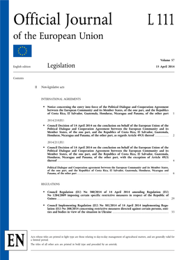 Official Journal of the European Union L 111/1