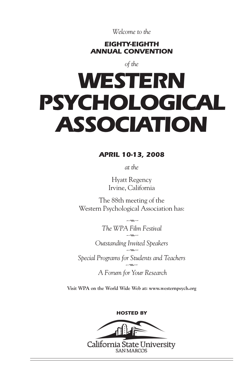 Western Psychological Association