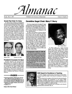 No. 34 May 12, 1987