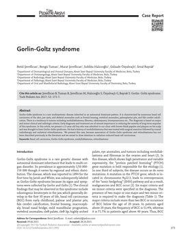 Gorlin-Goltz Syndrome