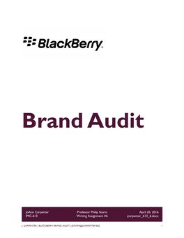 Blackberry-Brand-Audit